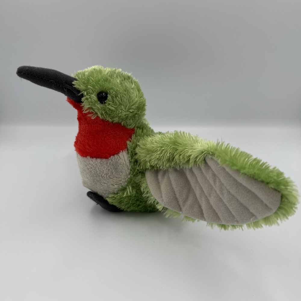Wild Republic Hummingbird Bird Realistic Stuffed Animal Plush 8" Soft Toy Gift
